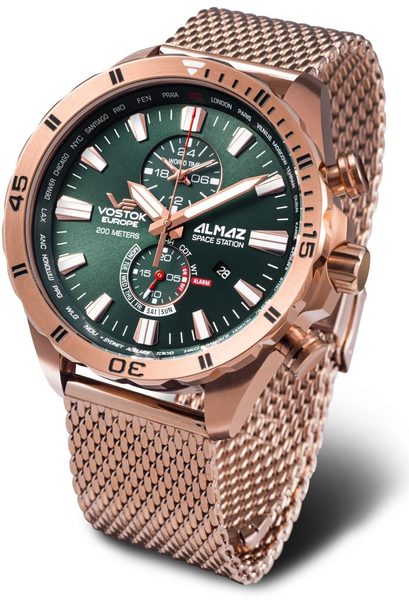 Vostok Europe Almaz Multifunctional Line YM8J-320B656B + 5 let záruka, pojištění a dárek ZDARMA