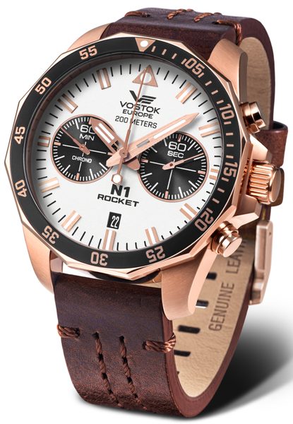 Vostok Europe N-1 Rocket Chrono Line 6S21-225B619 + 5 let záruka, pojištění a dárek ZDARMA