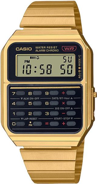 Levně Casio Collection Vintage CA-500WEG-1AEF + 5 let záruka, pojištění a dárek ZDARMA