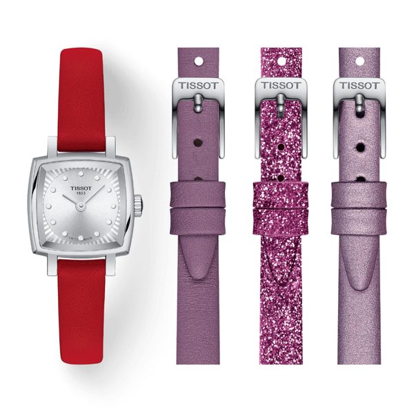 Levně Tissot Lovely Square Valentines T058.109.16.036.00 + 5 let záruka, pojištění a dárek ZDARMA