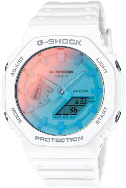 Casio G-Shock GA-2100TL-7AER + 5 let záruka, pojištění a dárek ZDARMA