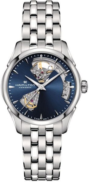 Hamilton Jazzmaster Open Heart Lady Auto H32215141 + 5 let záruka, pojištění a dárek ZDARMA