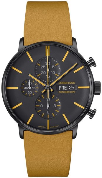 Levně Junghans Form A Chronoscope DE 27/4372.00 + 5 let záruka, pojištění a dárek ZDARMA