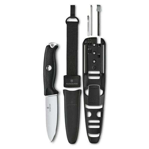 Levně Nůž Victorinox s pevnou čepelí Venture Pro Black 3.0903.3F + 5 let záruka, pojištění a dárek ZDARMA