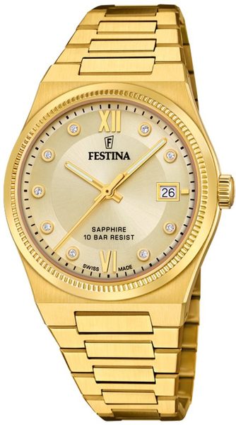 Festina Swiss Made 20039/2 + 5 let záruka, pojištění a dárek ZDARMA