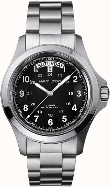 Hamilton Khaki Field King Auto H64455133 + 5 let záruka, pojištění a dárek ZDARMA