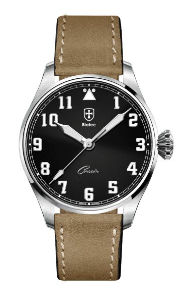 Levně Biatec Corsair CS 01 N - Béžový vintage nubuk řemínek