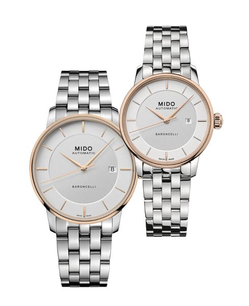 Levně SET Mido Baroncelli Signature M037.407.21.031.00 a M037.207.21.031.00 + 5 let záruka, pojištění a dárek ZDARMA