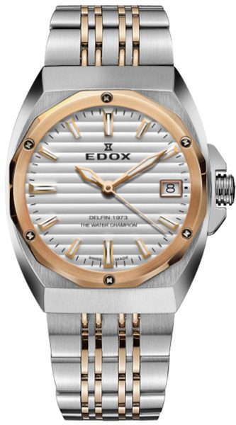 EDOX Delfin The Original 1973 Date - Ladies 50504-357RM-AIR