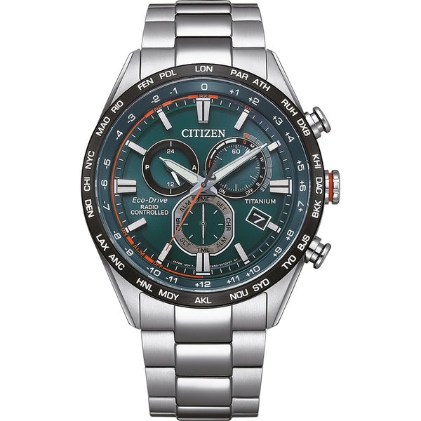 Citizen Eco-Drive Radio Controlled Super Titanium CB5946-82X + 5 let záruka, pojištění a dárek ZDARMA