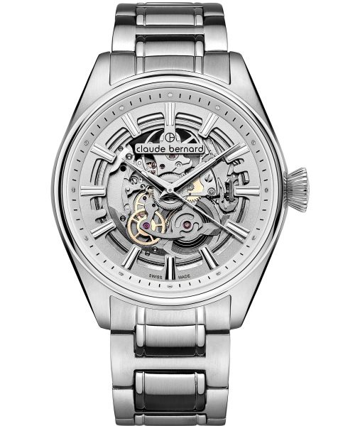 Levně Claude Bernard Proud Heritage Automatic Skeleton 85307-3M-AIN + 5 let záruka, pojištění a dárek ZDARMA