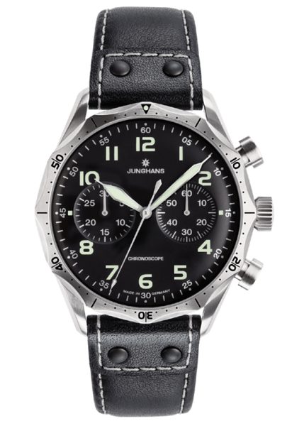 Junghans Meister Pilot Chronoscope 27/3590.00 + 5 let záruka, pojištění a dárek ZDARMA