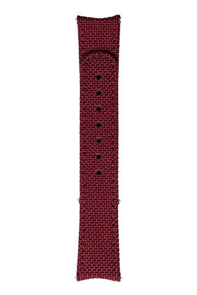 Levně Řemínek Formex Essence ThirtyNine Deployant červený nylon (bez spony) NNS.0333.866