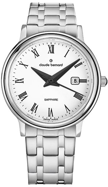 Claude Bernard Classic 54005-3M-BR + 5 let záruka, pojištění a dárek ZDARMA