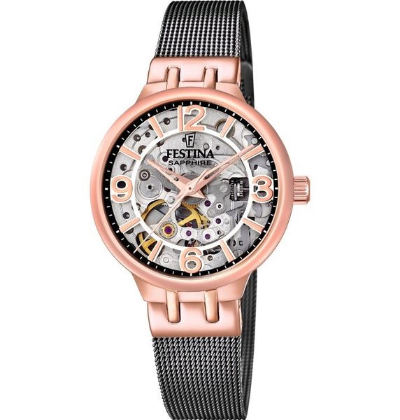 Festina Automatic Sapphire 20581/3 + 5 let záruka, pojištění a dárek ZDARMA