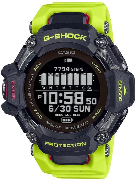 Levně Casio G-Shock G-Squad GBD-H2000-1A9ER + 5 let záruka, pojištění a dárek ZDARMA