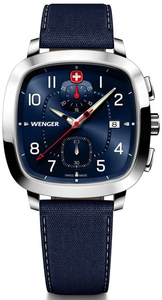 Wenger Vintage Sport Chrono 01.1933.110 + 5 let záruka, pojištění a dárek ZDARMA