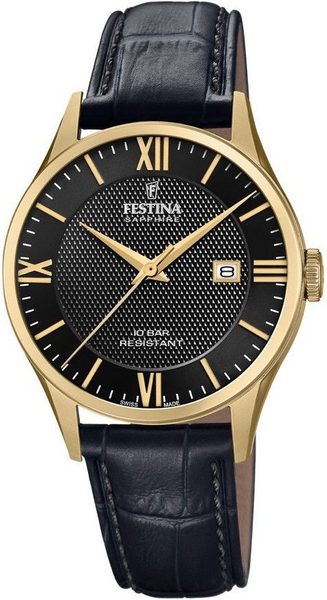 Levně Festina Swiss Made 20010/4 + 5 let záruka, pojištění a dárek ZDARMA