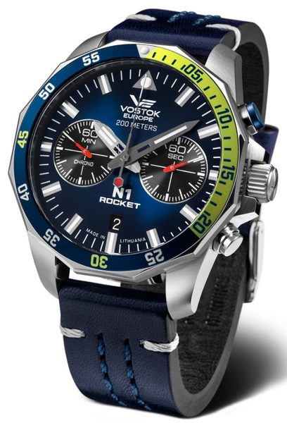 Levně Vostok Europe N-1 Rocket Chrono Line 6S21-225A708 + 5 let záruka, pojištění a dárek ZDARMA