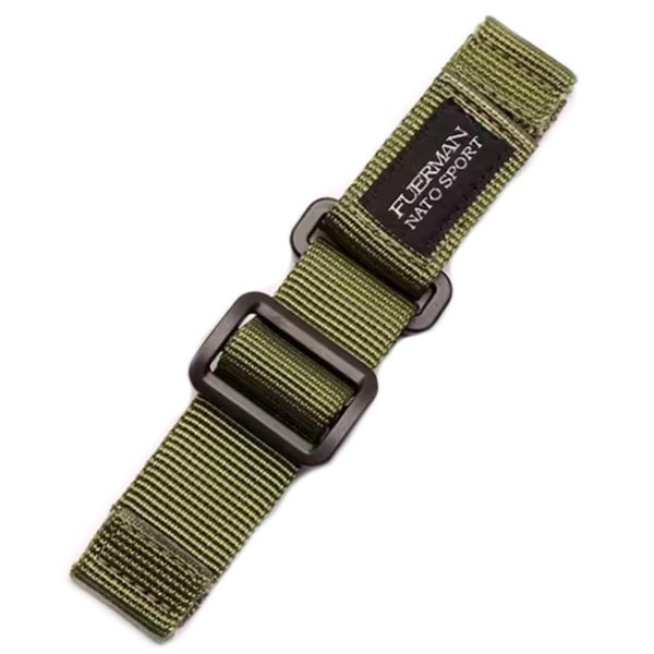 Product detail of Nylonový pásek na suchý zip, zelený 20 mm
