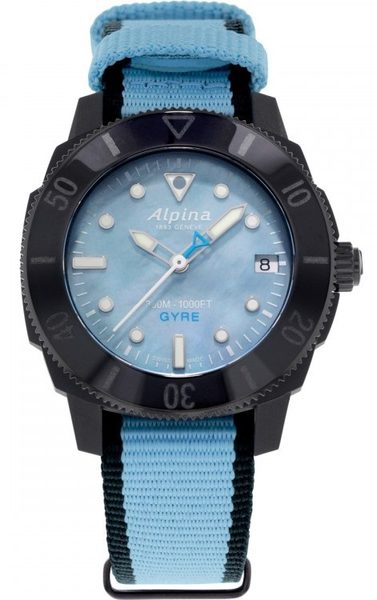 Levně Alpina Seastrong Diver Gyre Ladies Limited Edition AL-525LMPLNB3VG6 + 5 let záruka, pojištění a dárek ZDARMA