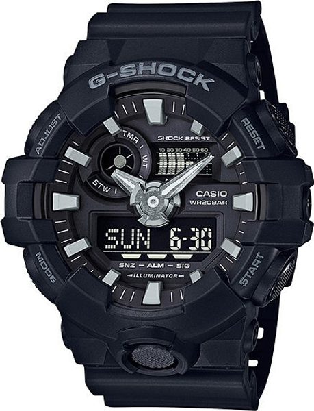 Levně Casio G-Shock GA-700-1BER + 5 let záruka, pojištění a dárek ZDARMA