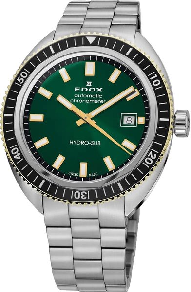 Levně EDOX Hydro-Sub Date Automatic Chronometer 80128-357JNM-VID Limited Edition + 5 let záruka, pojištění a dárek ZDARMA