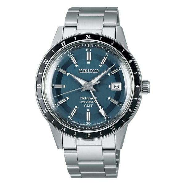 Levně Seiko Presage SSK009J1 Style60's GMT + 5 let záruka, pojištění a dárek ZDARMA