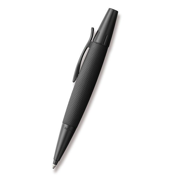 Levně Kuličkové pero Faber-Castell E-Motion Pure Black 0012/1486900 + 5 let záruka, pojištění a dárek ZDARMA