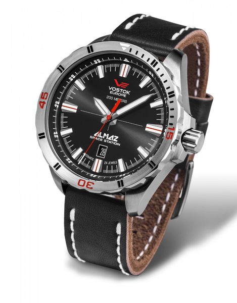 Vostok Europe Almaz Automatic Line NH35A/320A258 - Silikonový řemínek