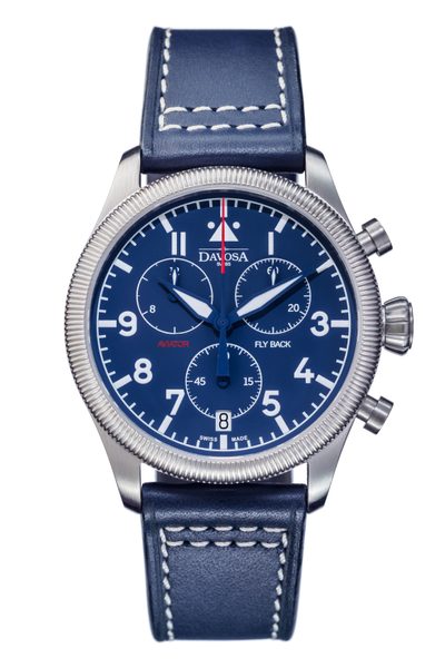 Davosa Aviator Flyback Chronograph 162.499.45 + 5 let záruka, pojištění a dárek ZDARMA