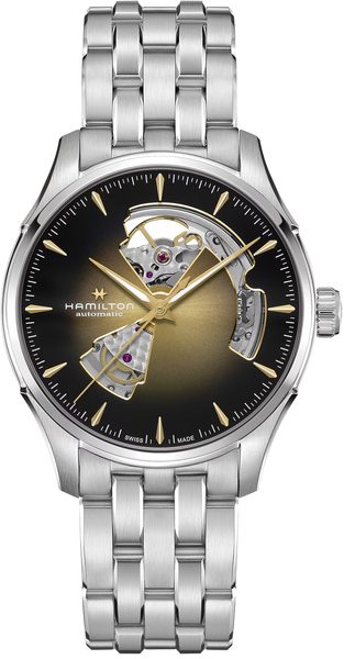 Levně Hamilton Jazzmaster Open Heart Auto 40mm H32675101