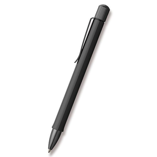 Kuličkové pero Faber-Castell Hexo Black Matt 0012/1405770 + 5 let záruka, pojištění a dárek ZDARMA