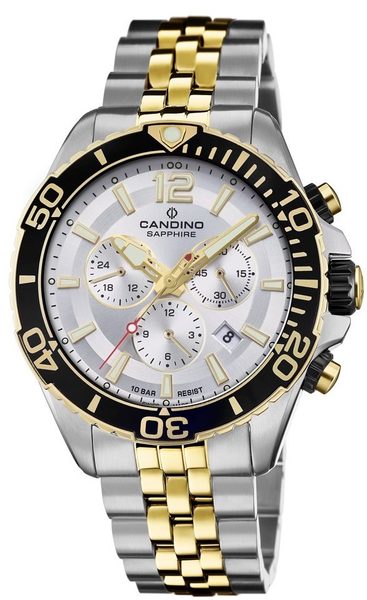 Candino Gents Sport Chronos C4715/1 + 5 let záruka, pojištění a dárek ZDARMA