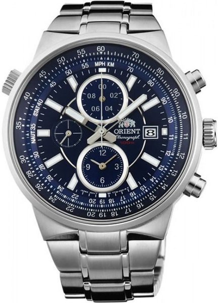 Levně Orient Sports Chronograph FTT15002D + 5 let záruka, pojištění a dárek ZDARMA