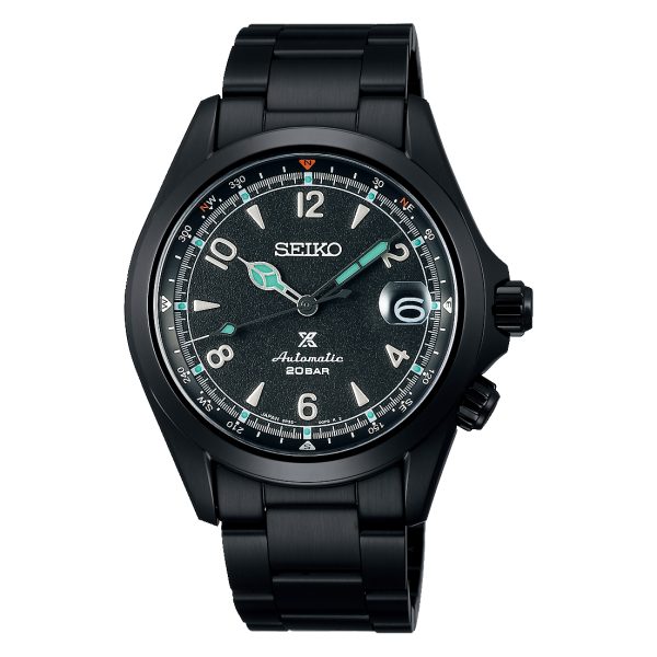 Seiko Alpinist SPB337J1 Black Series + 5 let záruka, pojištění a dárek ZDARMA