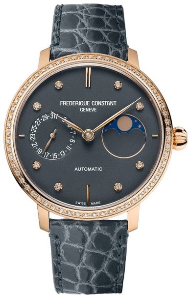 Levně Frederique Constant Manufacture Slimline Moonphase Automatic FC-702DND3SD4 + 5 let záruka, pojištění a dárek ZDARMA