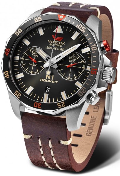 Vostok Europe N-1 Rocket Chrono Line 6S21-225A618