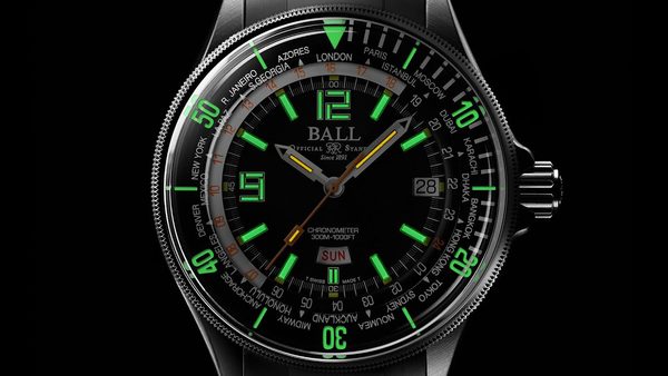 Ball Engineer Master II Diver Worldtime Limited Edition COSC DG2232A-PC-BK