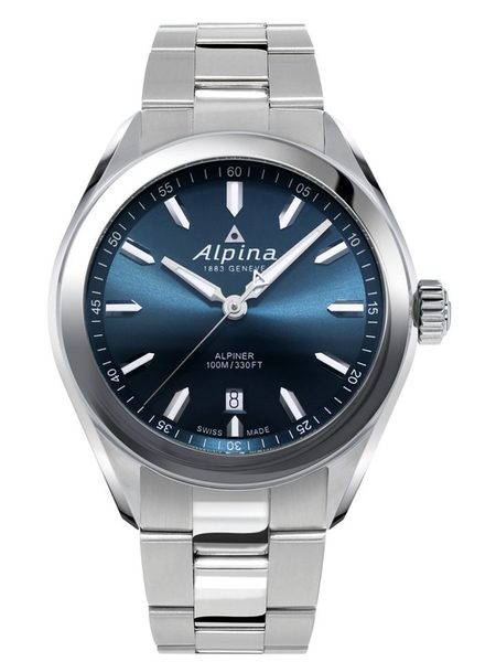 Alpina Alpiner Quartz AL-240NS4E6B + 5 let záruka, pojištění a dárek ZDARMA