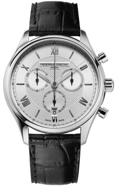 Levně Frederique Constant Classics Gents Chronograph Quartz FC-292MS5B6 + 5 let záruka, pojištění a dárek ZDARMA