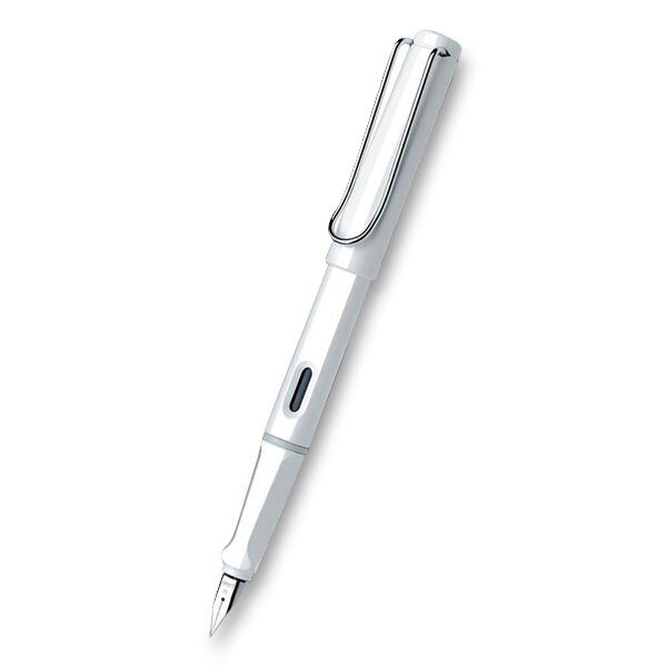 Plnicí pero Lamy Safari Shiny White 1506/019 - hrot M (střední)