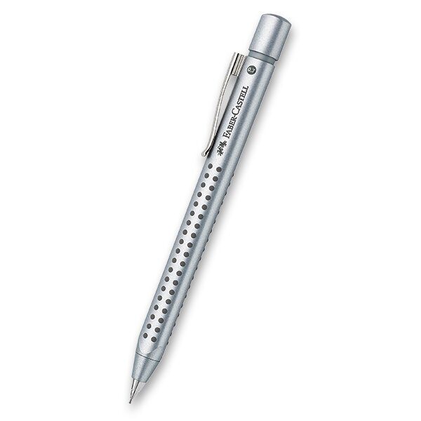 Levně Mechanická tužka Faber-Castell Grip 2011 - Výběr barev 0041/1312 - stříbrná + 5 let záruka, pojištění a dárek ZDARMA