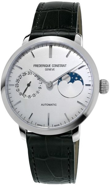 Levně Frederique Constant Manufacture Slimline Moonphase Automatic FC-702S3S6 + 5 let záruka, pojištění a dárek ZDARMA