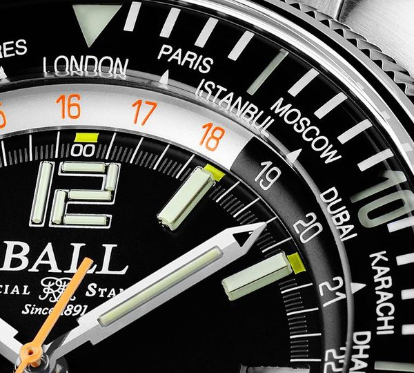 Ball Engineer Master II Diver Worldtime Limited Edition COSC DG2232A-PC-BK