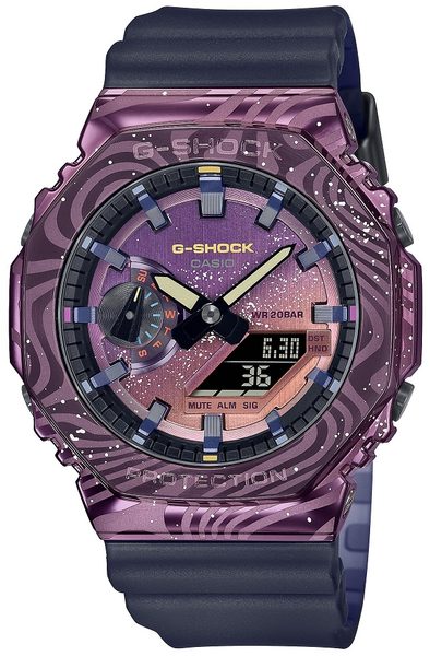 Casio G-Shock GM-2100MWG-1AER Milky Way Galaxy Edition + 5 let záruka, pojištění a dárek ZDARMA