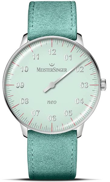 MeisterSinger Neo Special S-NES929S - Světle zelený kožený řemínek