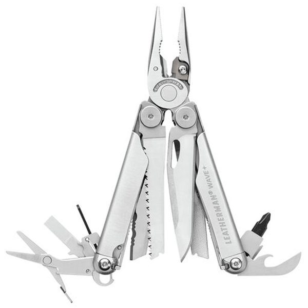 MultiTool Leatherman Wave Plus 832524 + 5 let záruka, pojištění a dárek ZDARMA