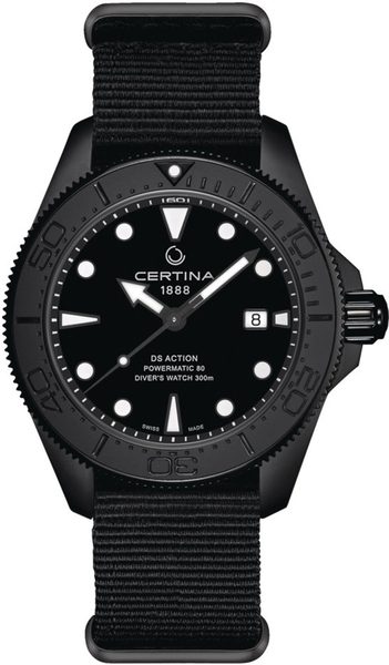 Levně Certina DS Action Diver Powermatic 80 C032.607.38.051.00 + 5 let záruka, pojištění a dárek ZDARMA