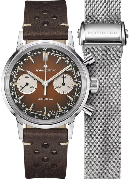 Levně Hamilton American Classic Intra-Matic Chronograph H Mechanical H38429591
